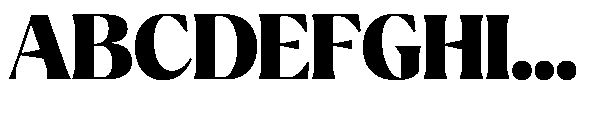 Ragmont Serif Black Font UPPERCASE