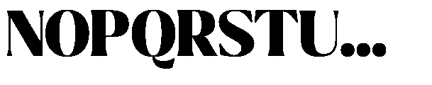 Ragmont Serif Black Font UPPERCASE