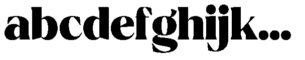 Ragmont Serif Black FONT
