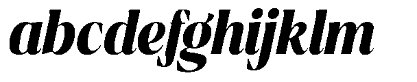 Ragmont Serif Bold Condensed Italic FONT