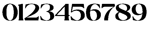 Ragmont Serif Bold Expanded Font OTHER CHARS