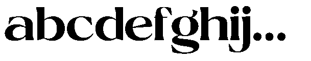 Ragmont Serif Bold Expanded FONT