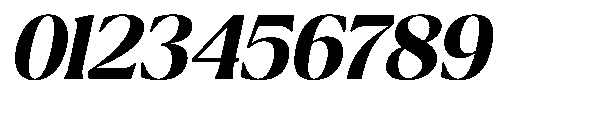 Ragmont Serif Bold Italic Font OTHER CHARS