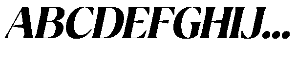 Ragmont Serif Bold Italic Font UPPERCASE