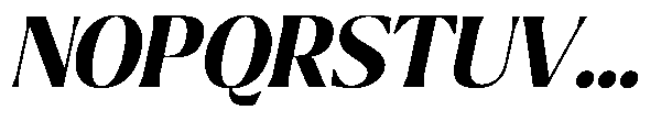 Ragmont Serif Bold Italic Font UPPERCASE
