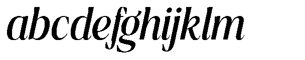 Ragmont Serif Condensed Italic FONT