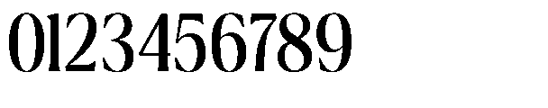 Ragmont Serif Condensed Font OTHER CHARS