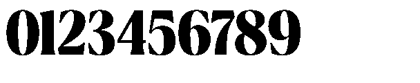 Ragmont Serif Extra Bold Condensed Font OTHER CHARS