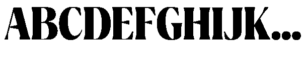 Ragmont Serif Extra Bold Condensed Font UPPERCASE
