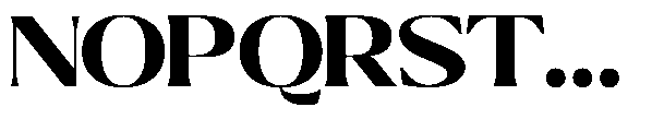 Ragmont Serif Extra Bold Expanded Font UPPERCASE