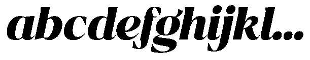 Ragmont Serif Extra Bold Italic FONT