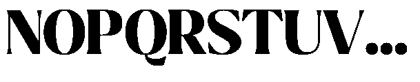 Ragmont Serif Extra Bold Font UPPERCASE