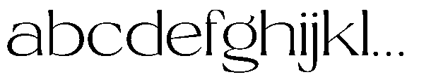Ragmont Serif Extra Light Expanded FONT
