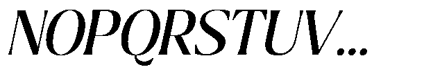 Ragmont Serif Italic Font UPPERCASE