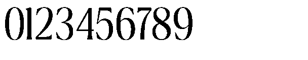 Ragmont Serif Light Condensed Font OTHER CHARS