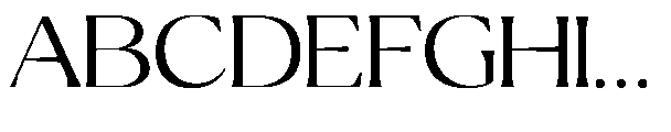 Ragmont Serif Light Expanded Font UPPERCASE
