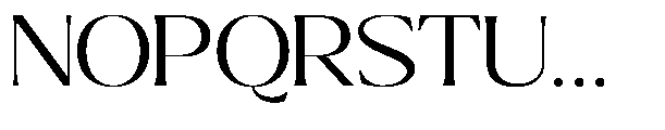 Ragmont Serif Light Expanded Font UPPERCASE