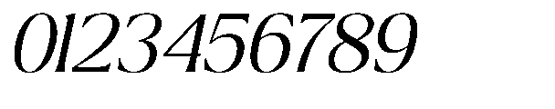 Ragmont Serif Light Italic Font OTHER CHARS