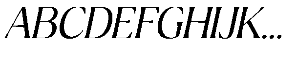 Ragmont Serif Light Italic Font UPPERCASE