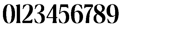 Ragmont Serif Medium Condensed Font OTHER CHARS