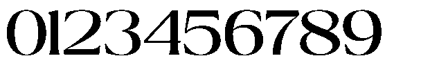 Ragmont Serif Medium Expanded Font OTHER CHARS