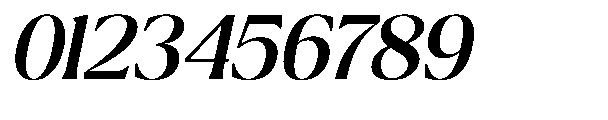 Ragmont Serif Medium Italic Font OTHER CHARS