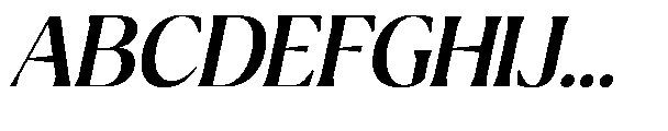 Ragmont Serif Medium Italic Font UPPERCASE