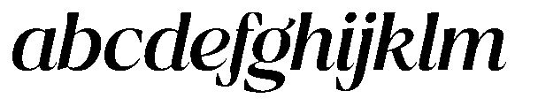 Ragmont Serif Medium Italic FONT
