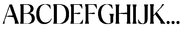 Ragmont Serif Regular Font UPPERCASE