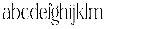 Ragmont Serif Thin Condensed FONT