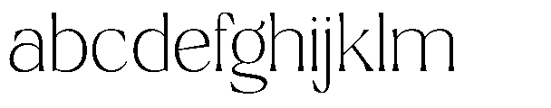 Ragmont Serif Thin FONT
