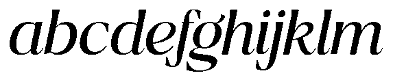 Ragmont Serif Variable Italic FONT