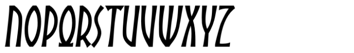 Ragna Runes Bold Italic Font LOWERCASE