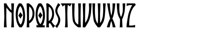 Ragna Runes Bold Font UPPERCASE