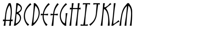 Ragna Runes Italic Font LOWERCASE