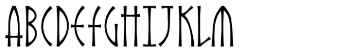 Ragna Runes Regular Font LOWERCASE