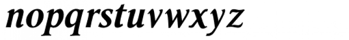 Ragnar Bold Italic Font LOWERCASE