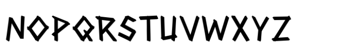 Ragnarun Font UPPERCASE