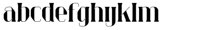 Ragolc Regular Font LOWERCASE