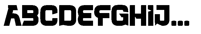 Ragot Regular Font UPPERCASE