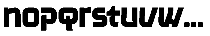 Ragot Regular Font LOWERCASE