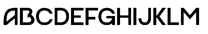 Ragtev Bold Font UPPERCASE