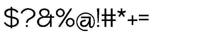 Ragtev Light Font OTHER CHARS