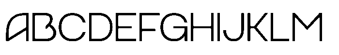 Ragtev Light Font UPPERCASE