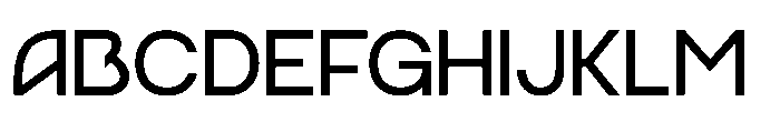 Ragtev Medium Font UPPERCASE