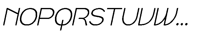 Ragtev Thin Italic Font UPPERCASE