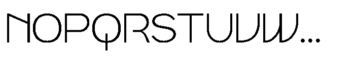 Ragtev Thin Font UPPERCASE