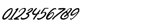 Ragtime Clansful Italic Font OTHER CHARS
