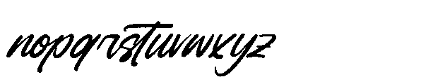 Ragtime Clansful Italic Font LOWERCASE