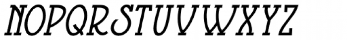 Ragtime Gal JNL Oblique Font LOWERCASE